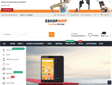 Tablet Screenshot of eshopship.com